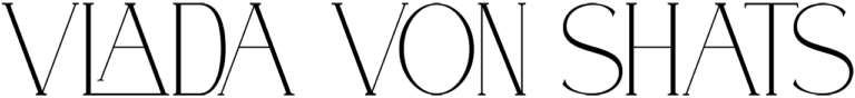 Vlada Von Shats - Text Logo
